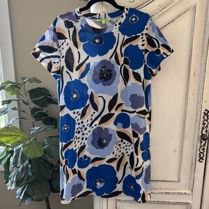 Trisha Tyler large floral tunic